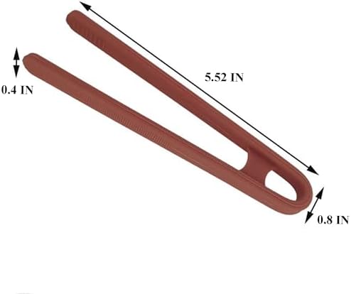 Silicone Mini Serving Tongs, 3 Pcs
