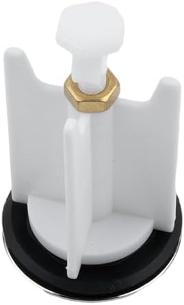 Pop-Up Sink Drain Stopper with Rust-Proof Brass Head and Sturdy