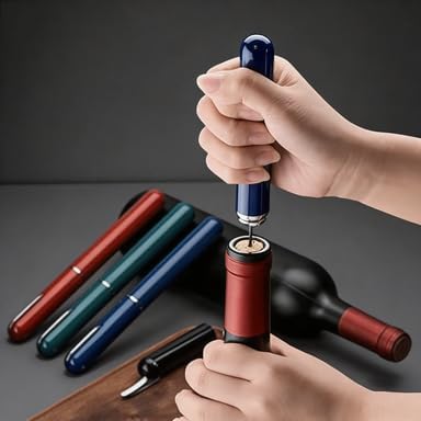 IPEROT Wine Bottle Opener, IPEROT Air Pressure Wine Corkscrew - Image 3