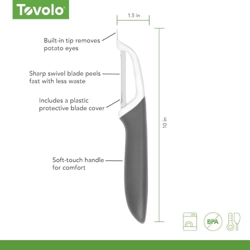 Tovolo, Peeler Precision White Head