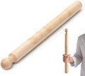Geetery 24 Inch Long Pasta Rolling Pin 1.87 in Diameter Handmade
