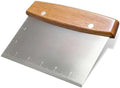 Dough Cutter & Bench Scraper - Ultimate Dough Scraper Tool with