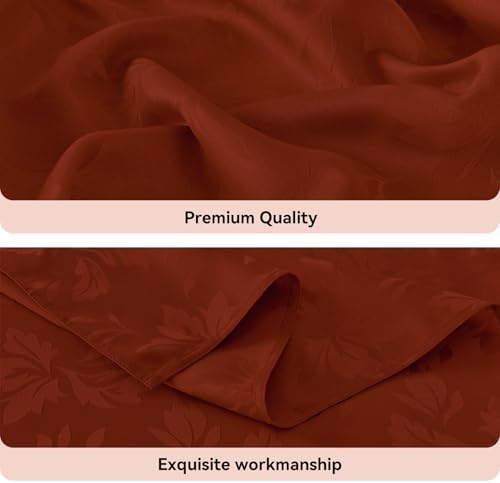 Romanstile Fall Jacquard Rectangle Tablecloth, Thanksgiving Dining