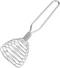 Stainless Steel Spring Coil Whisk 1 Pack, Wire Whip Egg Beater, Kitchen by lelasety