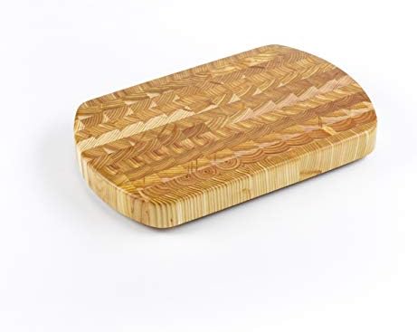 Larch Wood Canada Curve Cutting Board, 15 inches x 9-1/2 inches x