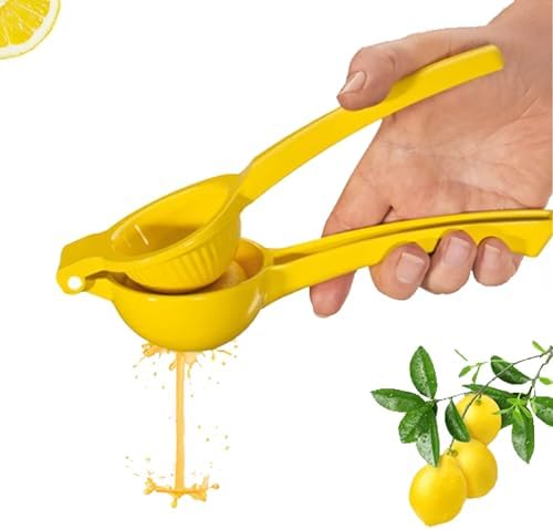 Handheld Lemon Squeezer with Seed Catcher