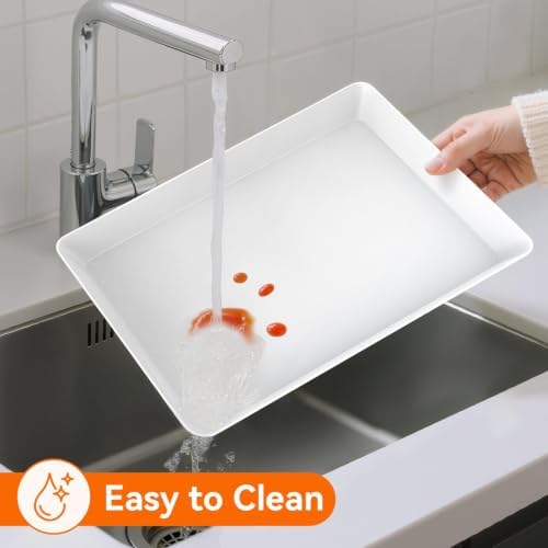 6-Pack Serving Tray in 3 Sizes, Serving Platter, Trays for Serving