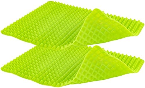 Southern Homewares Raised Silicone Baking Sheet, Green, Set of 2