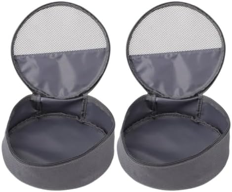GALPADA 2pcs Outdoor Tableware Storage Bag, Oxford Cloth Cylindrical