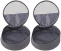 GALPADA 2pcs Outdoor Tableware Storage Bag, Oxford Cloth Cylindrical