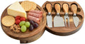 Mini Charcuterie Boards Set, Cheese Board and Knife Set, Acacia Wood