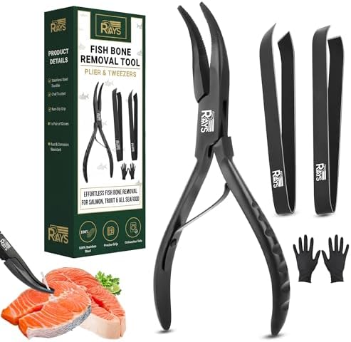 Stainless Steel Fish Bone Pliers and Tweezers