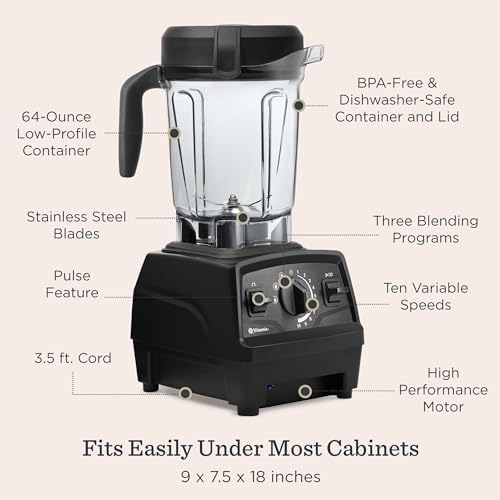 Vitamix Explorian Blender, Black