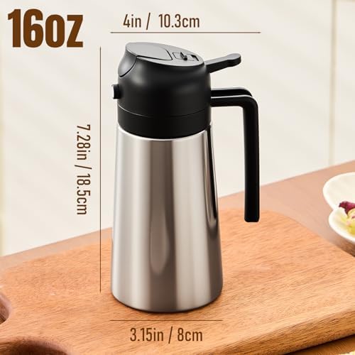PARACITY Olive Oil Sprayer, Black