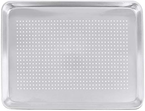 Tiger Chef Full Size 18 x 26 inch Aluminum Sheet Pan Commercial Bakery