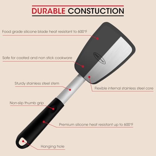 Unicook 2-Piece Silicone Spatula Set