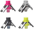 Cork Pops Assorted Colors 3 Inch Acrylic Dual Metal Wing Lock