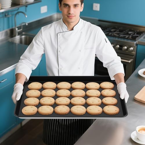 Bakeware Cookie Pan Set, Kitchen Oven Baking Pan Nonstick Carbon