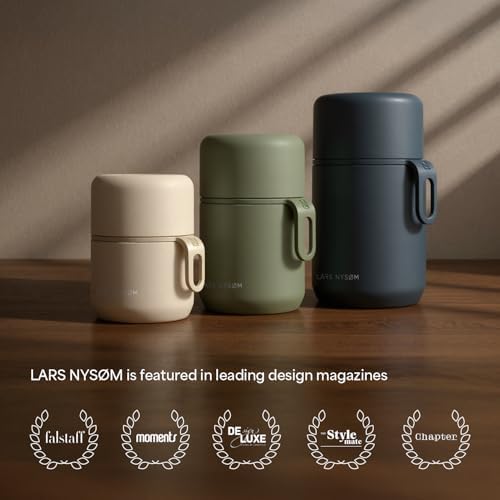 LARS NYSØM Stainless Steel Vacuum Insulated Food Jar 17oz Thermo Hot