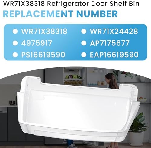 WR71X38318 WR71X24428 Refrigerator Door Shelf Bin Fit for G-E