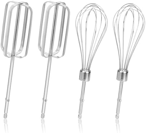 4pcs Hand Mixer Beaters Attachments Set for Hamilton Beach Hand Mixer