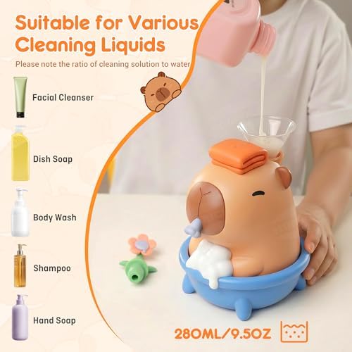 Capybara Automatic Foam Soap Dispenser, Touchless Sensor, 9.5oz/280ml