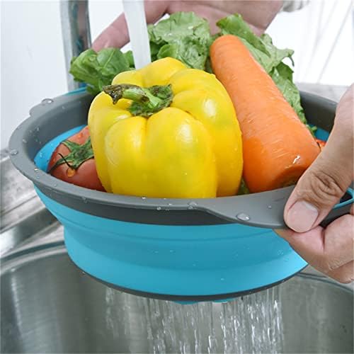 New Version 11Pack Silicone Kitchen Strainer Collapsible Colander with