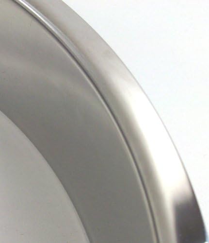 Polished Stainless Steel 4-Inch x 2-Inch Trash Grommet