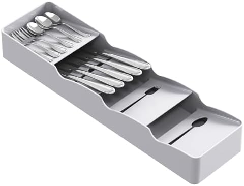 Lifewit Small Flatware Organizer, Compact Silverware Tray