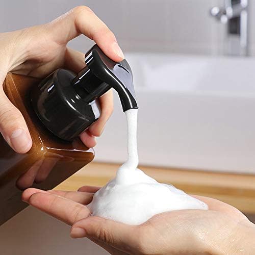 UUJOLY Foaming Soap Dispenser, 450ml (15oz) Refillable Pump Bottle