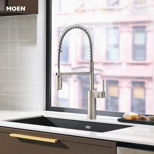 Moen 87863SRS Inara Stainless Pulldown Kitchen Faucet