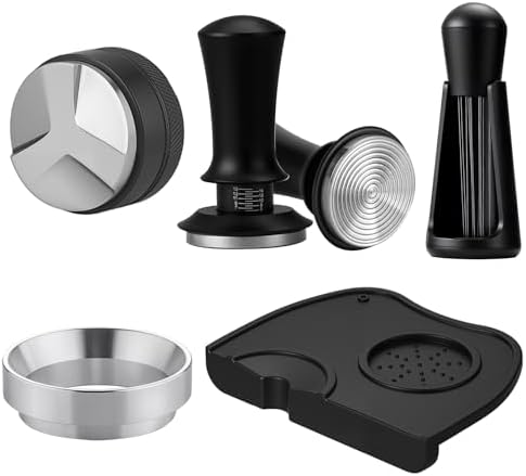Espresso Accessories Kit – 51mm Espresso Tamper, WDT Tool, Coffee