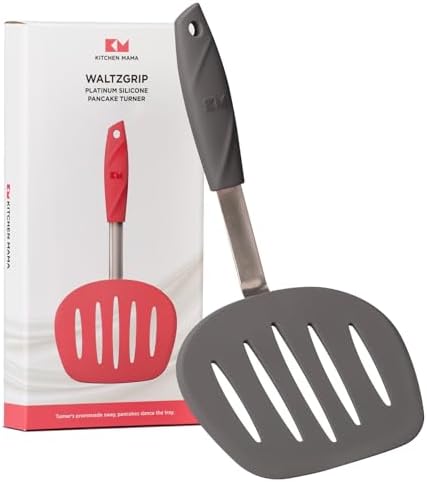 Kitchen Mama WaltzGrip Platinum Silicone Pancake Spatula