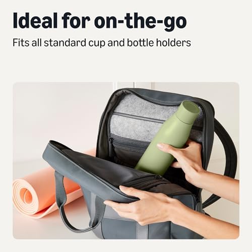 Amazon Basics Insulated Stainless Steel Water Bottle, Leak-Proof