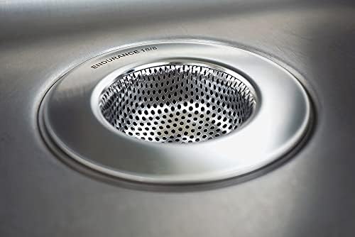 RSVP International Endurance Stainless Steel Sink Strainer, 4.5"
