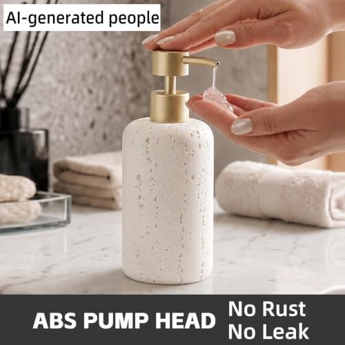 2 PCS Soap Dispensers, 300ML Hand Soap Containers