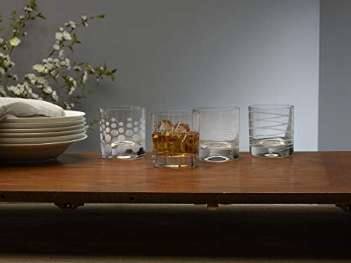 Mikasa Cheers 4-Piece Double Old Fashioned Glasses 12.75 oz