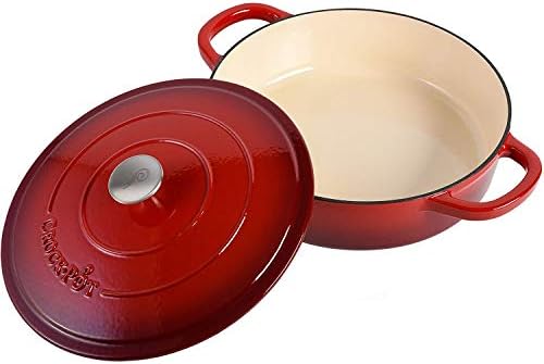 Crock-Pot Crock Pot Artisan Enameled Cast Iron Braiser W/Lid, 5 Quart