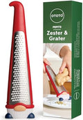 OTOTO Grater - Stainless Steel, BPA Free, Dishwasher Safe, Fun Kitchen