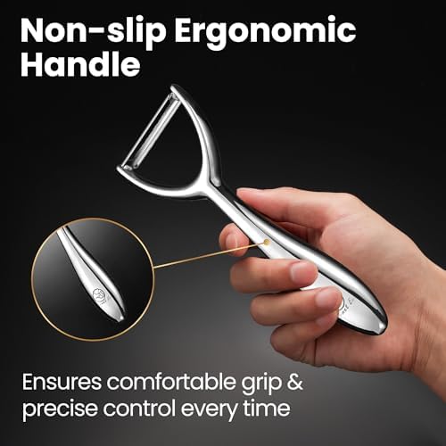 Gourmet Easy Vegetable Peeler Ultra Sharp Stainless Steel Blade