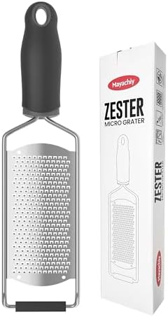 Cheese Grater, Lemon Zester, Fine Cheese Grater with Handle, Width