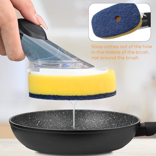 Sponge Brush Refills for OXO Soap Dispensing Dish Brush