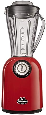 Ballarini Tesoro Countertop Blender, Cherry Red