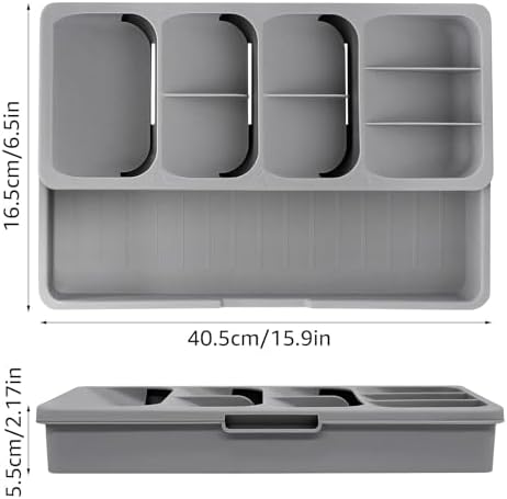 RPJFCPCS Kitchen Drawer Organizer Tray,Drawer Organiser,Cutlery