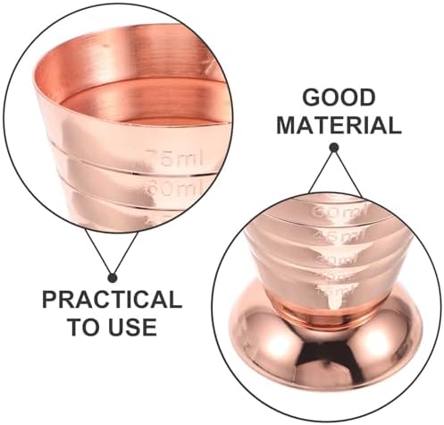 Ml Single Cocktail Jigger, 304 Stainless Steel Measuring Cup for