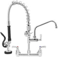 21" Height Commercial Sink Faucet with Sprayer