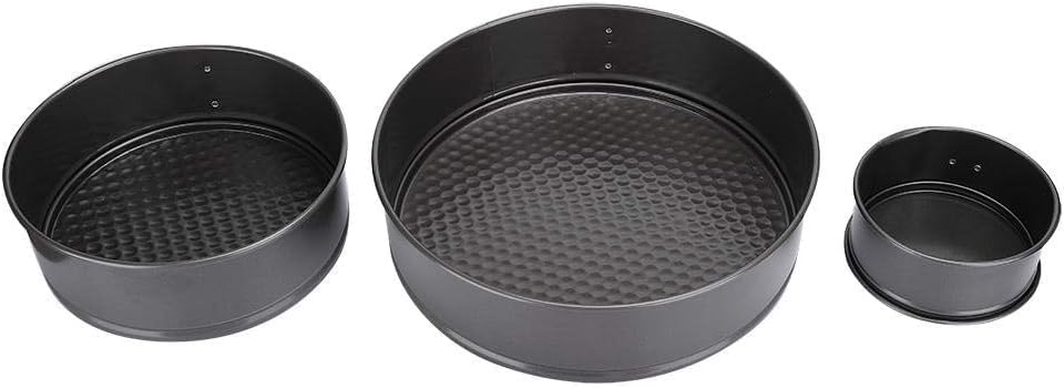 Pancake Pan, Grill Pan Springform Pan Set Round Non-Stick Adjustable