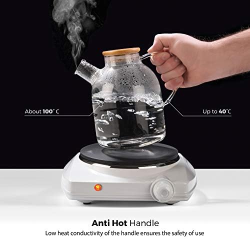 Tealyra - Glass Stove-top Kettle 60-ounce - Teapot - Heat Resistant