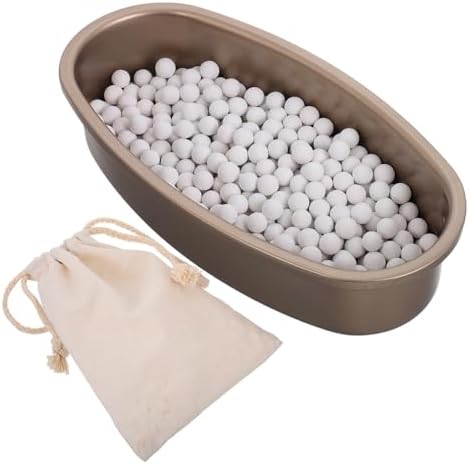 ULTECHNOVO Ceramic Pie Weights 500g Set for Tart and Pie Crust Baking
