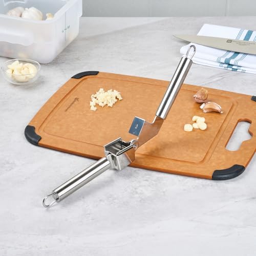 Restaurantware Stainless Steel Garlic Press